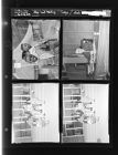 Boy Scout Meeting; Judge; Kids sitting on steps talking (4 Negatives), April 25-26, 1958 [Sleeve 29, Folder e, Box 14]